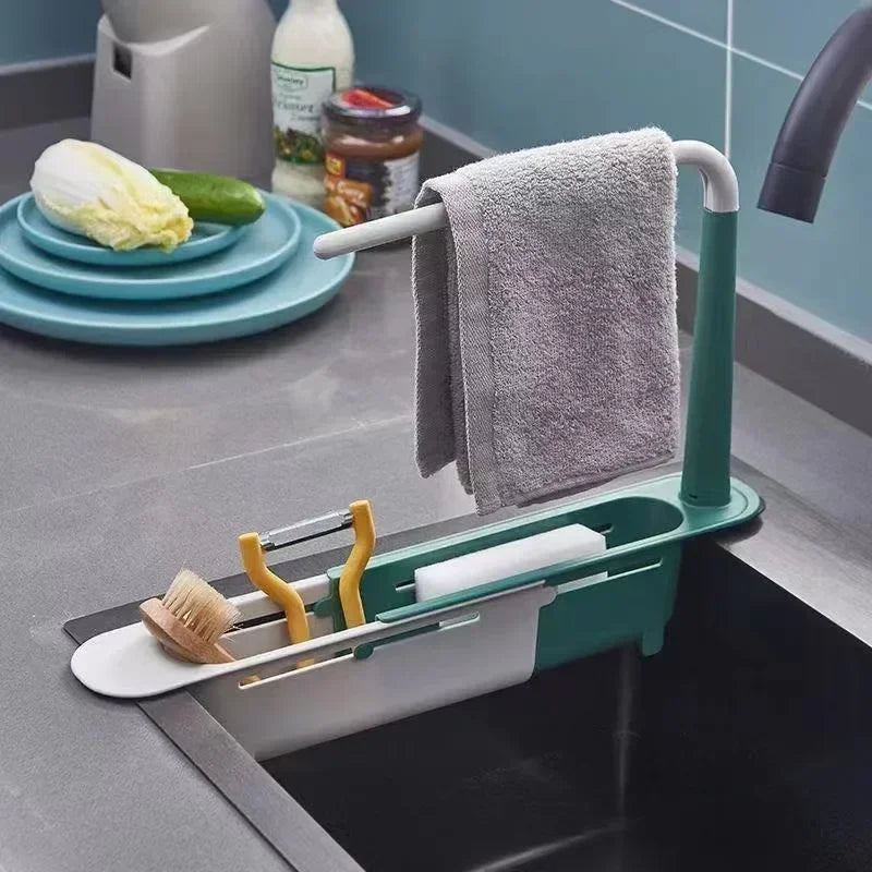 Coș Organizator Telescopic Chiuvetă