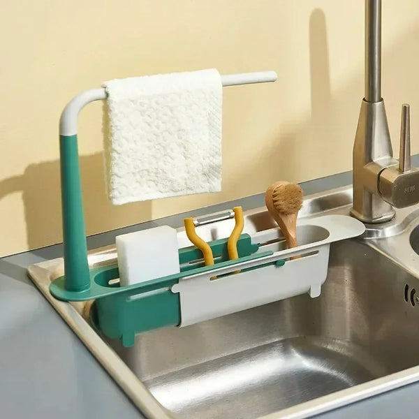 Coș Organizator Telescopic Chiuvetă