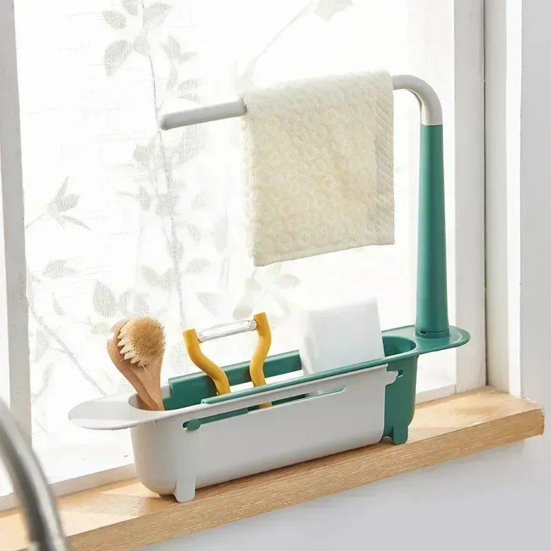 Coș Organizator Telescopic Chiuvetă